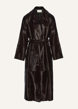 Load image into Gallery viewer, RE25 LEATHER 03 COAT BROWN
