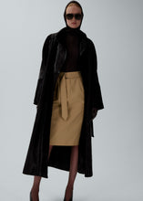 Load image into Gallery viewer, RE25 LEATHER 03 COAT BROWN
