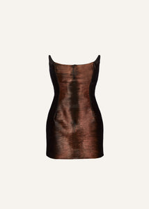 RE25 LEATHER 04 DRESS BROWN