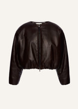 Load image into Gallery viewer, RE25 LEATHER 13 JACKET BURGUNDY
