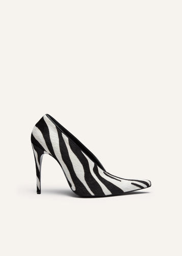 RE25 PUMPS PONY ZEBRA