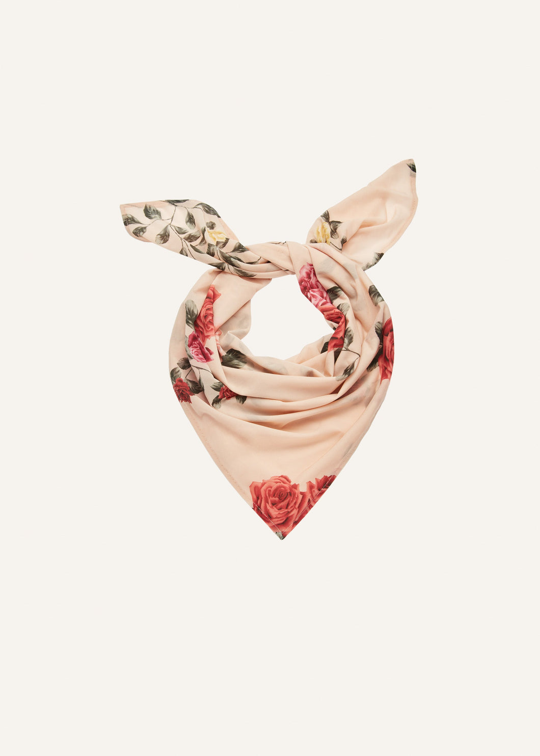 RE25 SCARF 02 BEIGE PRINT