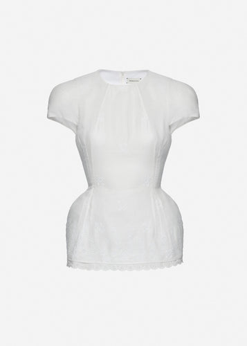 RE26 BLOUSE 10 WHITE