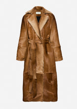 Load image into Gallery viewer, RE26 LEATHER 22 COAT BEIGE
