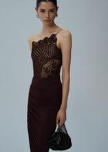 Load image into Gallery viewer, SS25 CROCHET 04 TOP BROWN
