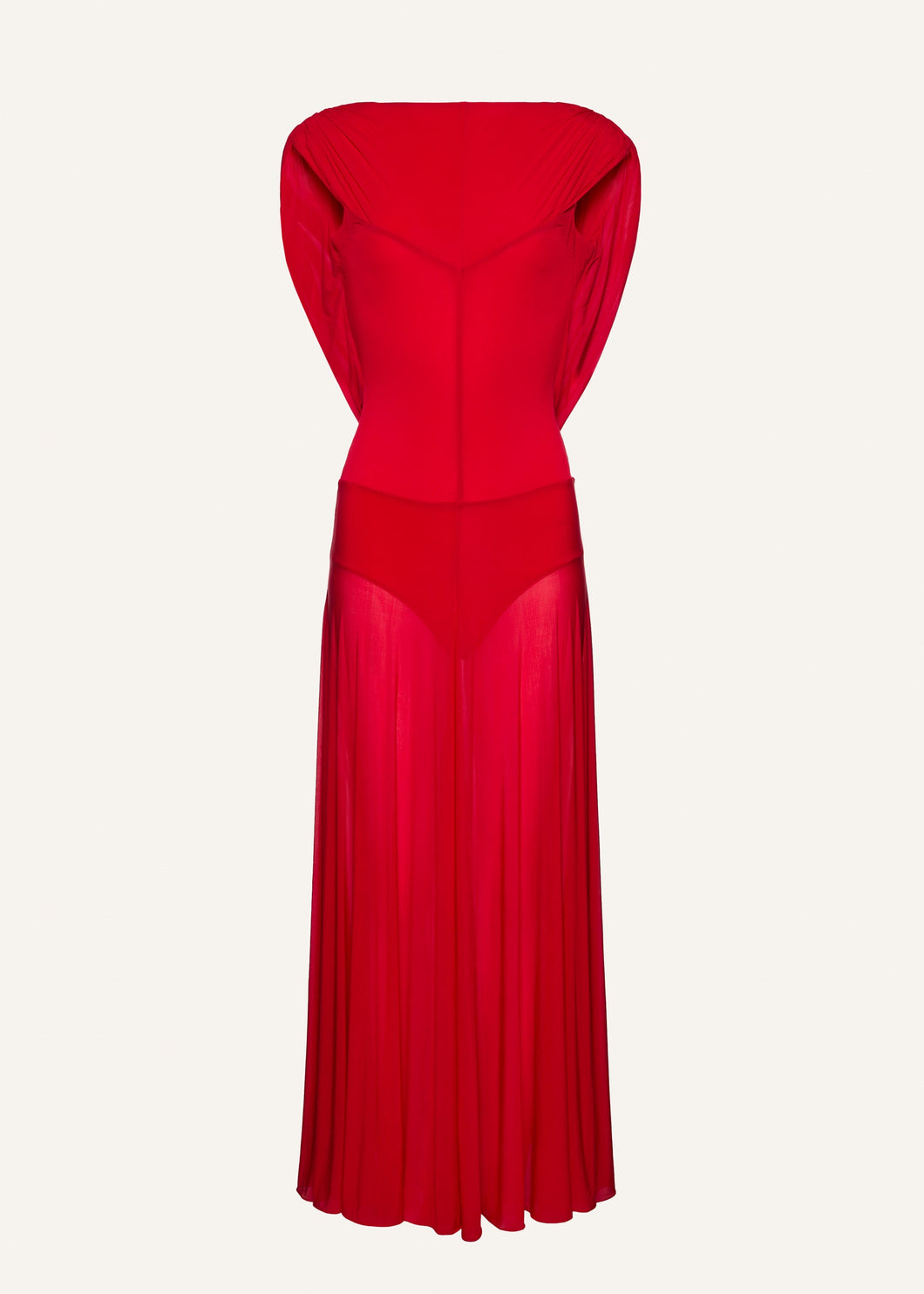 SS25 DRESS 11 RED