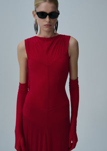 SS25 DRESS 11 RED
