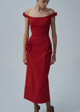 Load image into Gallery viewer, SS25 DRESS 28 RED
