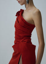 Load image into Gallery viewer, SS25 DRESS 36 RED
