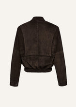 Load image into Gallery viewer, SS25 LEATHER 10 JACKET BROWN SUEDE
