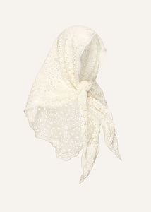 SS25 SCARF 08 WHITE
