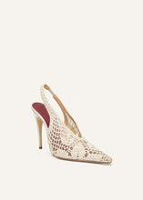 Load image into Gallery viewer, SS25 SLINGBACK CROCHET CREAM
