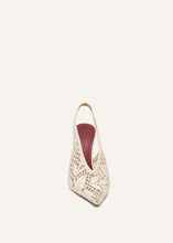 Load image into Gallery viewer, SS25 SLINGBACK CROCHET CREAM
