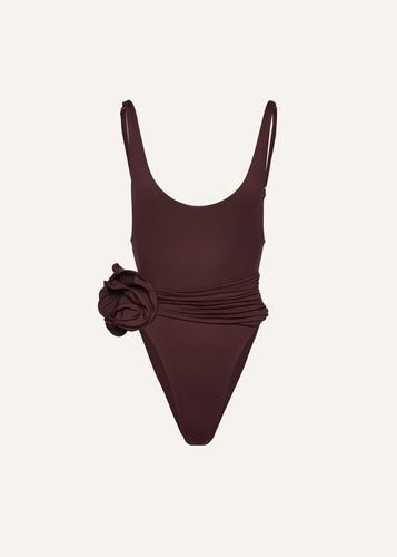 SS25 SWIMSUIT 03 BROWN