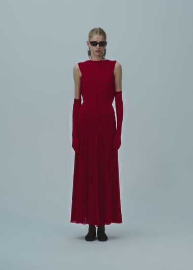 SS25 DRESS 11 RED