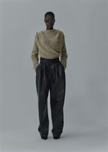 Load and play video in Gallery viewer, AW25 LEATHER 22 PANTS BLACK
