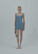 Load and play video in Gallery viewer, PF25 DENIM 05 DRESS LIGHT BLUE
