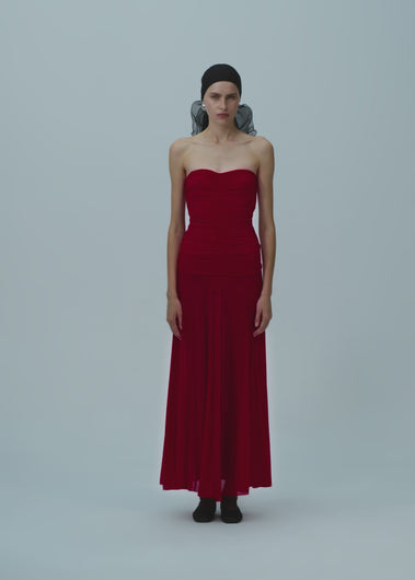 SS25 DRESS 19 RED