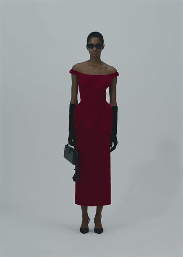 PF25 DRESS 15 BORDEAUX