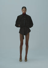 Load and play video in Gallery viewer, SS25 LEATHER 10 JACKET BROWN SUEDE
