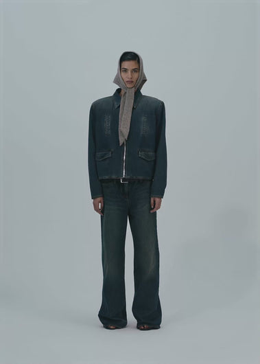 PF25 DENIM 03 PANTS VNTG BLUE